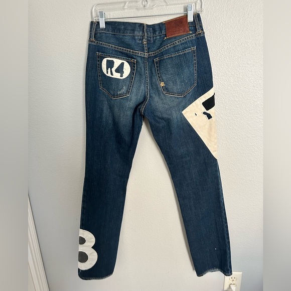 VTG Ralph Lauren Ruby Patchwork Jeans - Picture 4 of 8